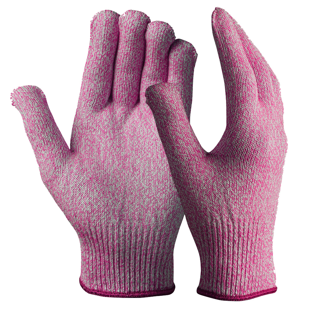 Food grade Blade proof seamless knitted level 5 cut resistant work glove for food preparing