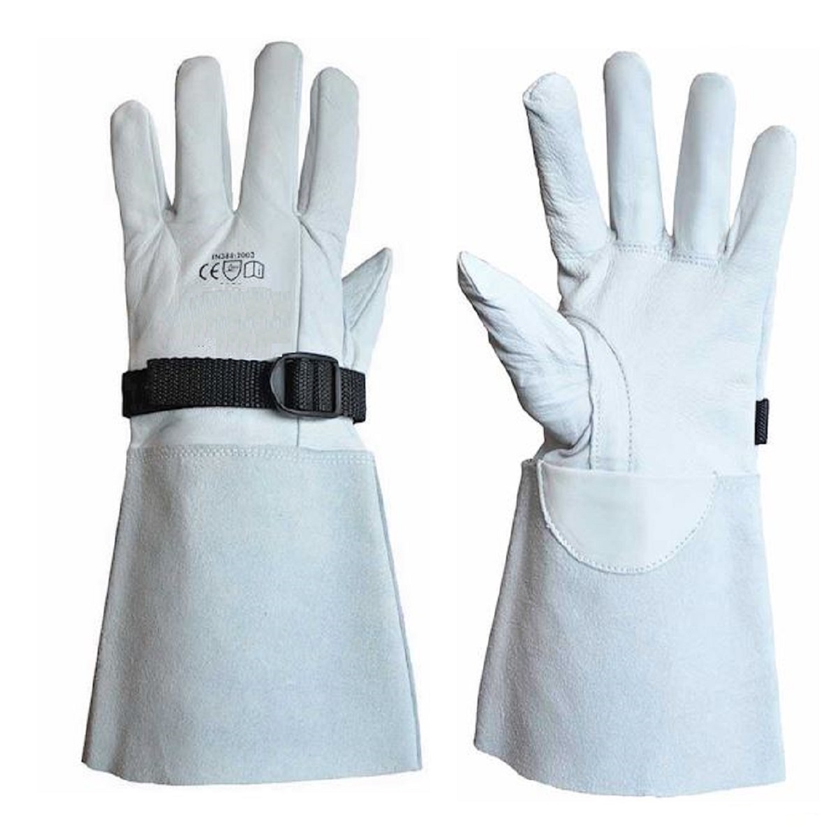 Deliwear Gauntlet Top Grain Goatskin Electricians outer Leather