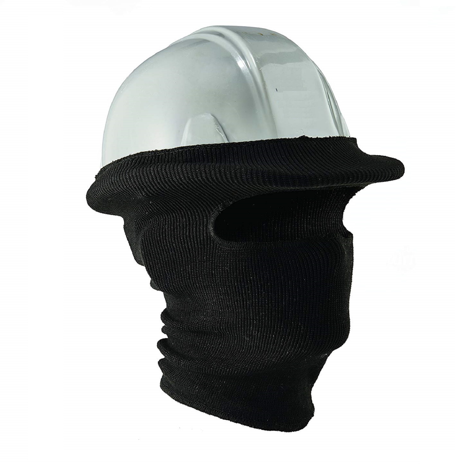 Cold protection thermal Acrylic Knitted open face Hard hat Winter tube